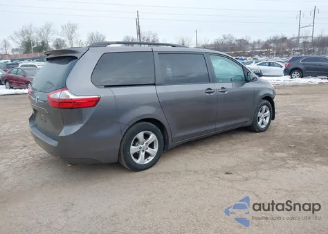 2015 Toyota Sienna Le 8 Passenger из США, поврежденный, VIN 5TDKK3DC1FS534011